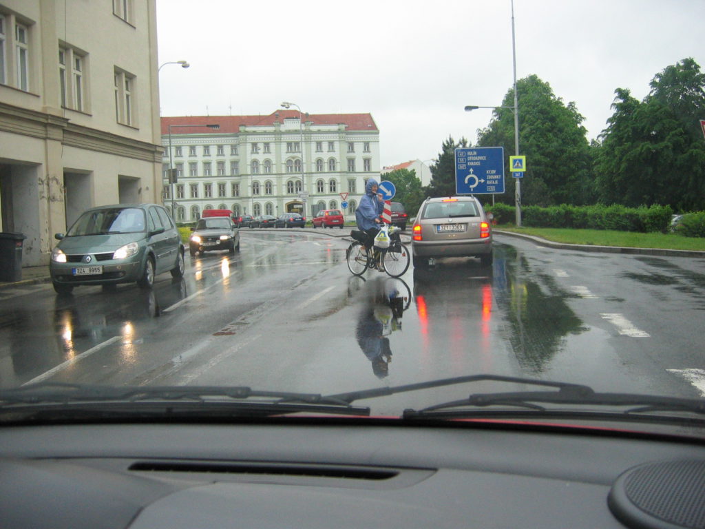 Výcviková jízda v provozu